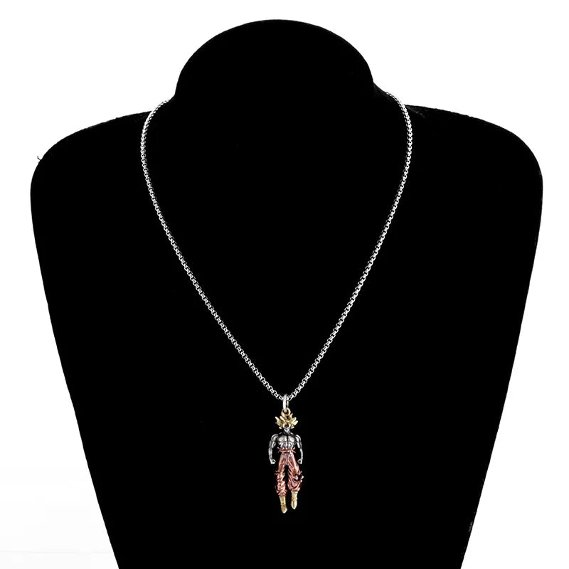 Son Goku Alloy Electroplate Necklace - Image 7