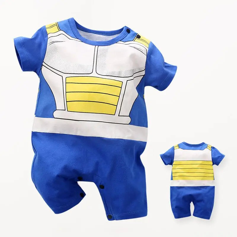 Newborn Anime Cosplay Romper – Baby Bodysuit Costume (Kakashi, Akatsuki, Chopper, Zoro, Vegeta) - Image 21