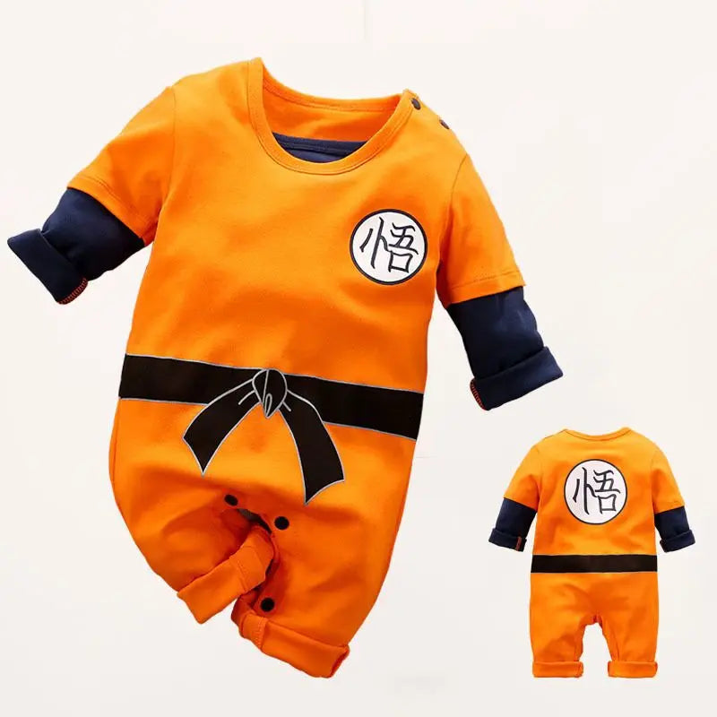 Newborn Anime Cosplay Romper – Baby Bodysuit Costume (Kakashi, Akatsuki, Chopper, Zoro, Vegeta) - Image 18