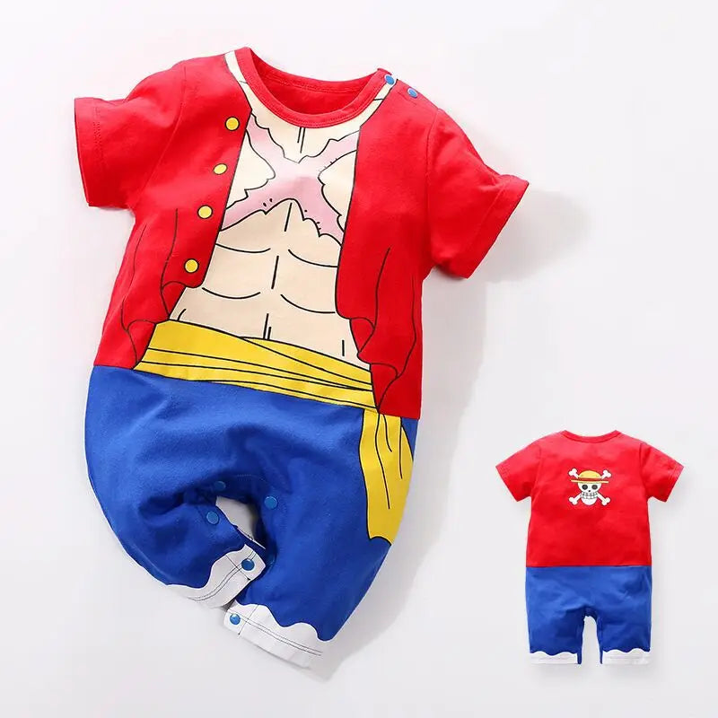 Newborn Anime Cosplay Romper – Baby Bodysuit Costume (Kakashi, Akatsuki, Chopper, Zoro, Vegeta) - Image 15