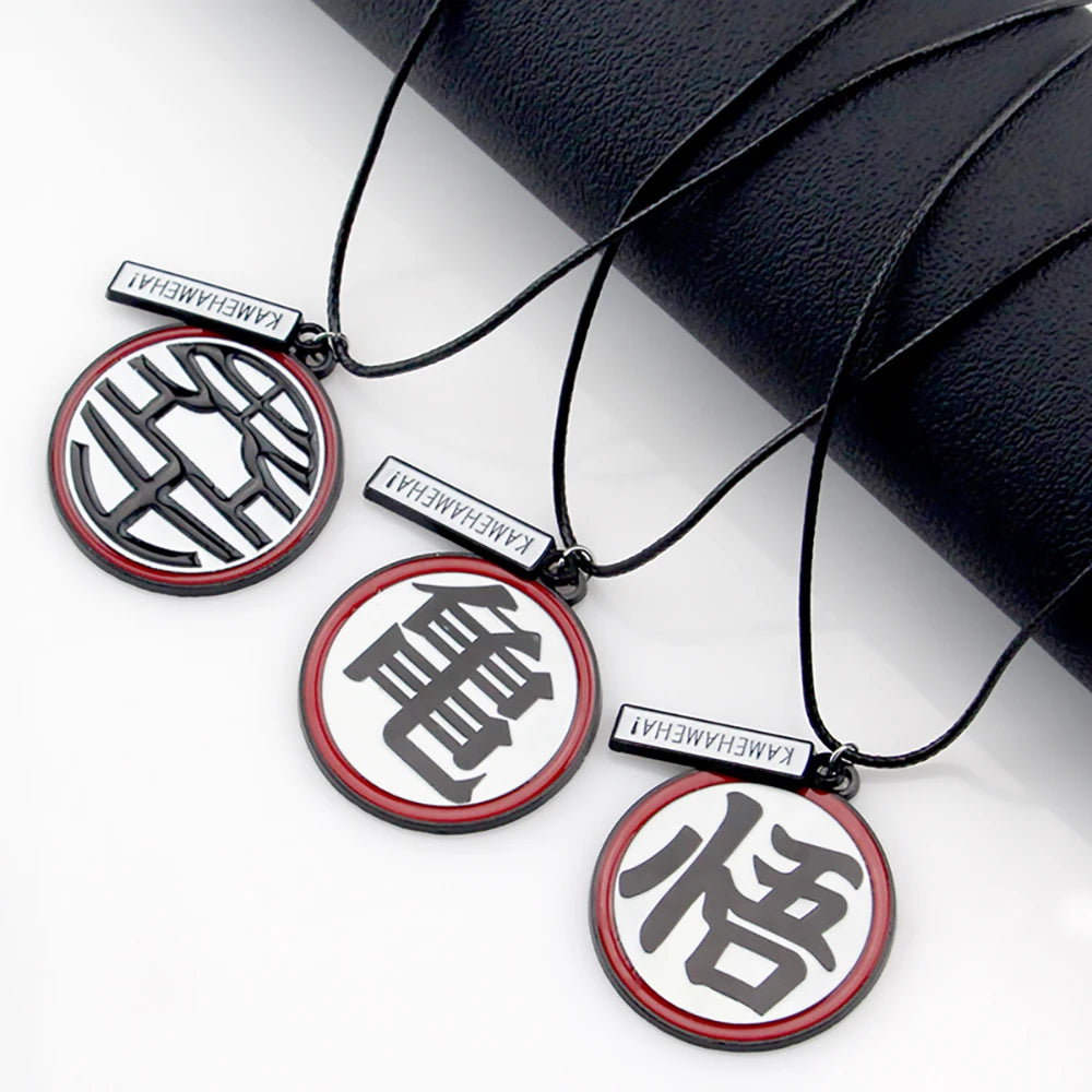 Dragon Ball Cosplay Necklace – Master Kakarotto, Super Saiyan Vegeta & Kame Sennin Jewelry Prop