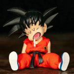 Dragon Ball Z Sitting Sleep Son Goku Figure 10cm