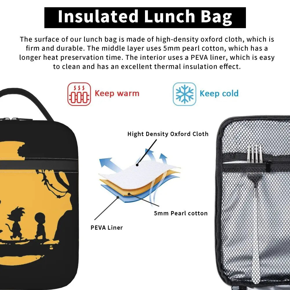 Vintage Dragon Ball Z Insulated Lunch Bags Thermal Bag - Image 134