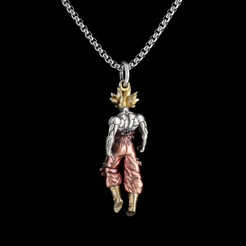 Son Goku Alloy Electroplate Necklace - Image 5