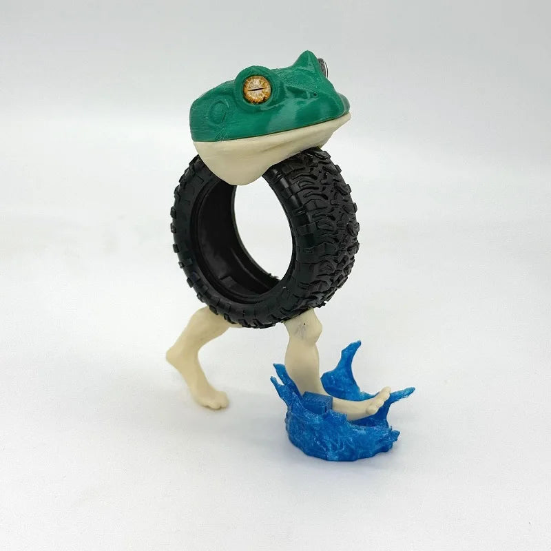 Tungtungsahur Shark Figurine – 3D Printed Articulated Desk Toy - Image 3