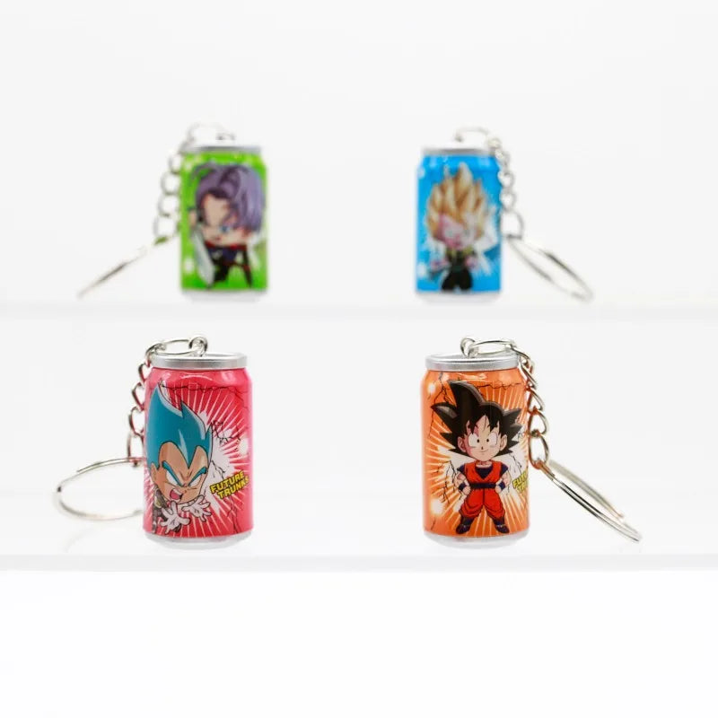 Son Goku Vegeta Miniature Can Keychain - Image 5