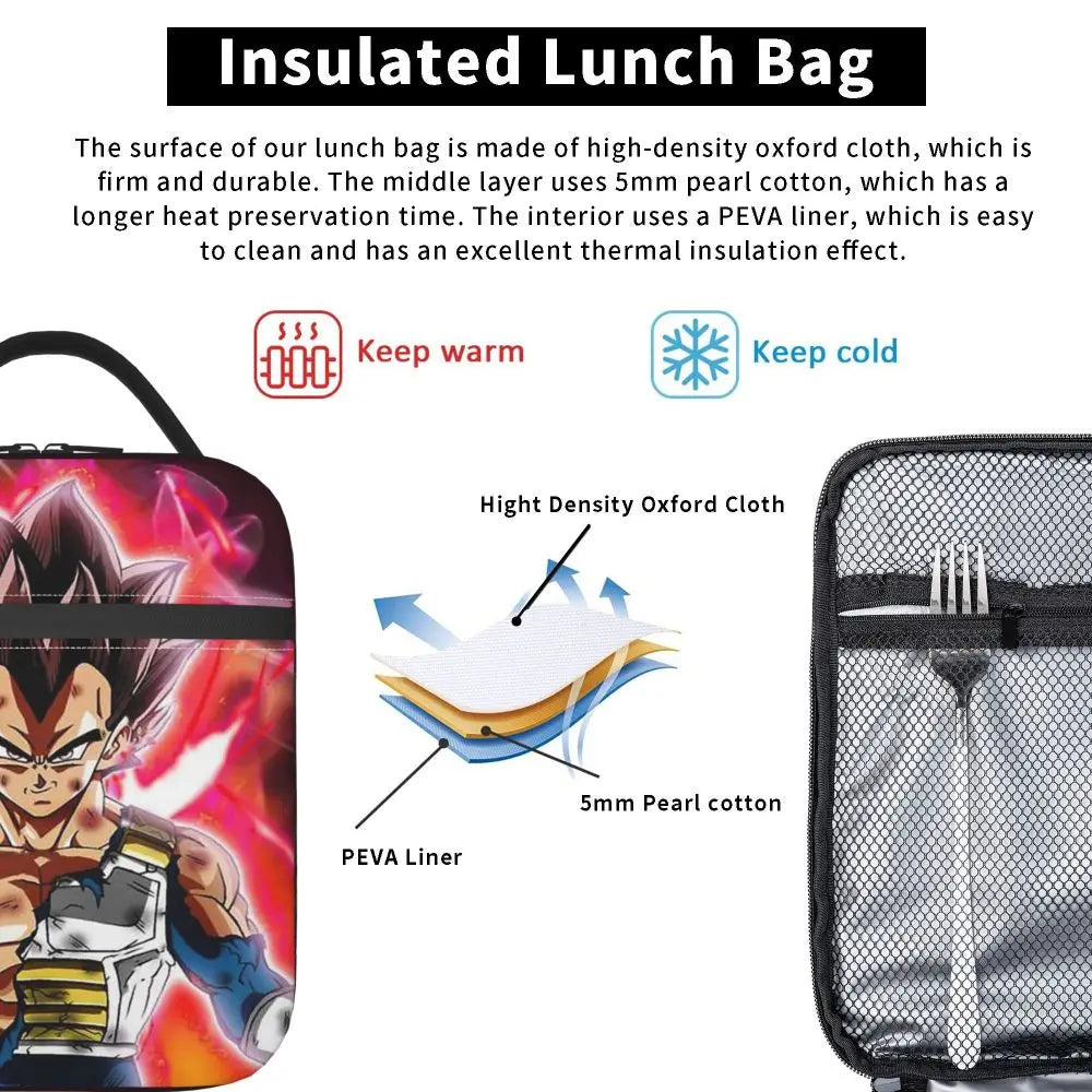 Vintage Dragon Ball Z Insulated Lunch Bags Thermal Bag - Image 128