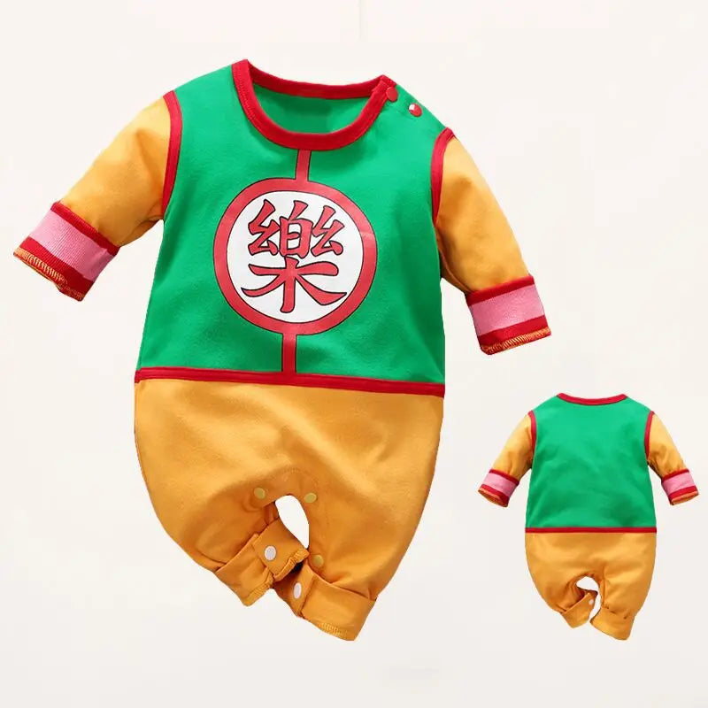 Newborn Anime Cosplay Romper – Baby Bodysuit Costume (Kakashi, Akatsuki, Chopper, Zoro, Vegeta) - Image 40
