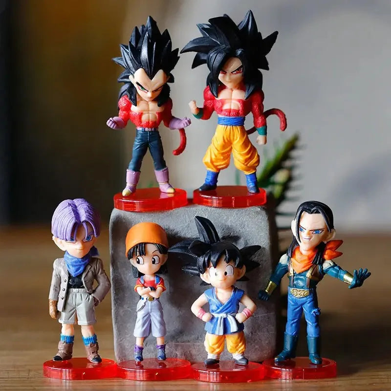 Dragon Ball Z Super Saiyan Action Figure Set - Image 13