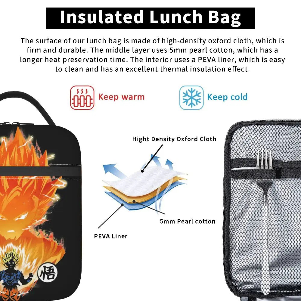 Vintage Dragon Ball Z Insulated Lunch Bags Thermal Bag - Image 147