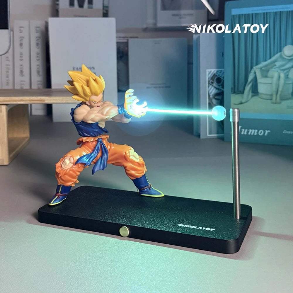 Son Goku Kamehameha Wave Magnetic Light Lamp - Image 6