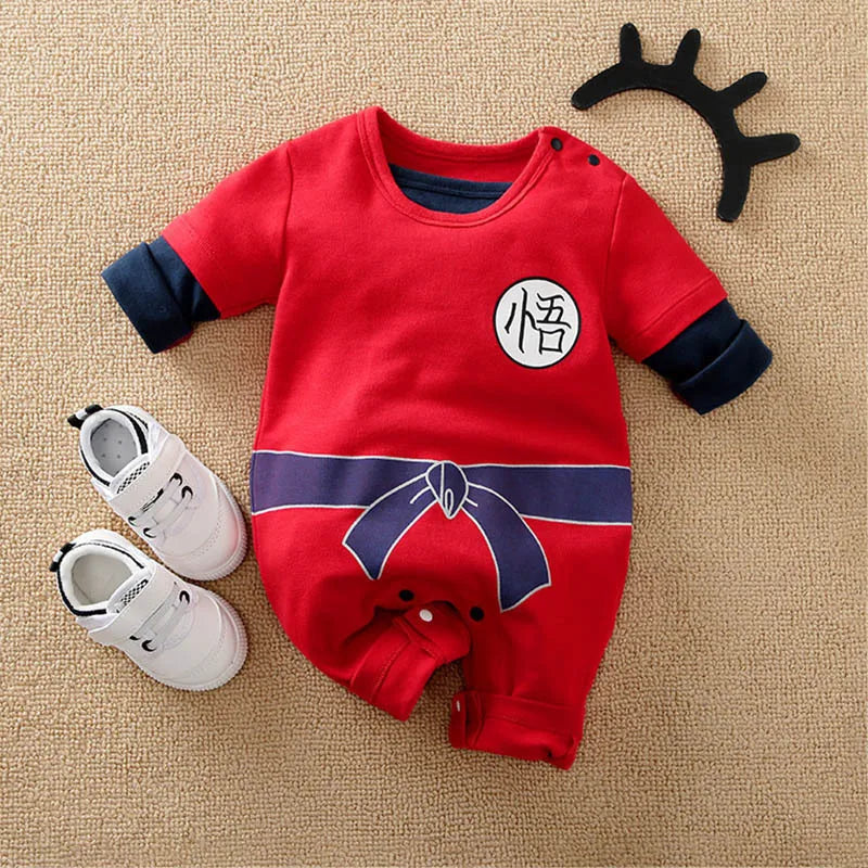 Newborn Anime Cosplay Romper – Baby Bodysuit Costume (Kakashi, Akatsuki, Chopper, Zoro, Vegeta) - Image 45