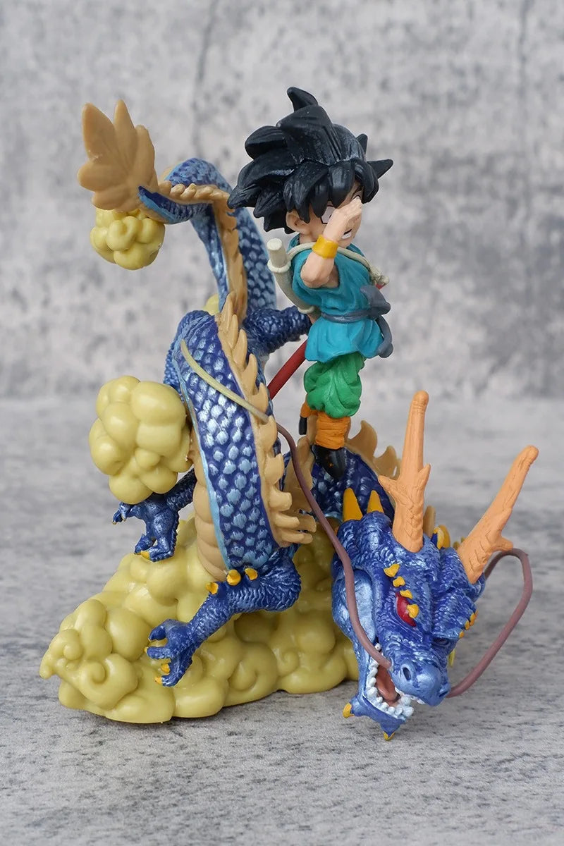 13CM Dragon Ball Goodbye Goku Shenron GT Son Goku Super Saiyan Figure - Image 9