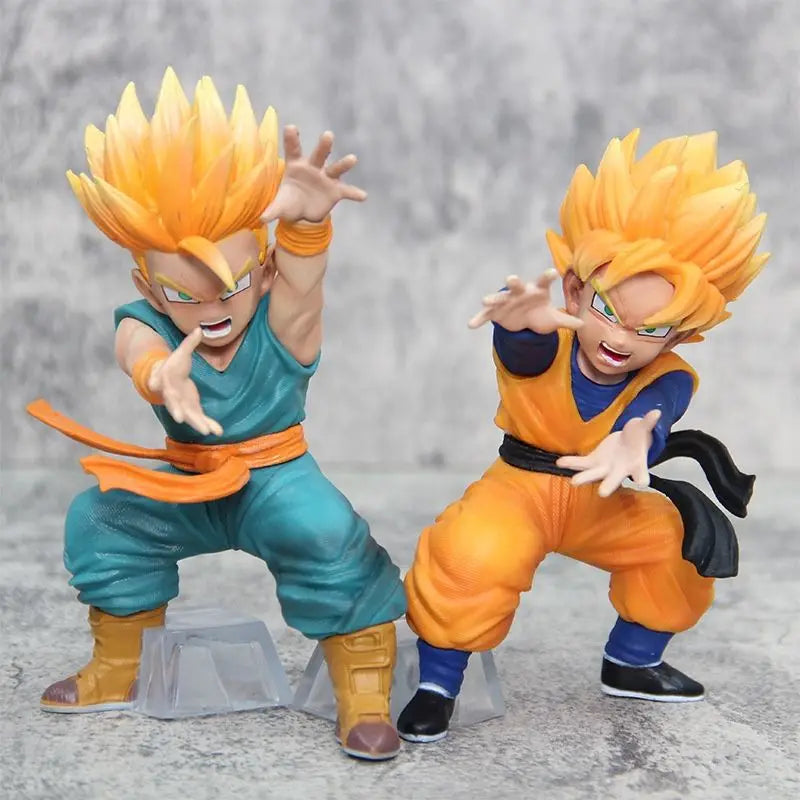 15cm Dragon Ball Figure β Son Gohan & Trunks Action Figures