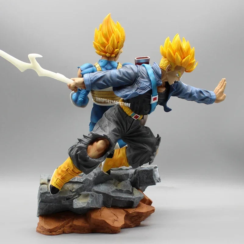 Dragon Ball Vegeta Trunks Father-Son Wave Action Figures – Collectible Model - Image 3