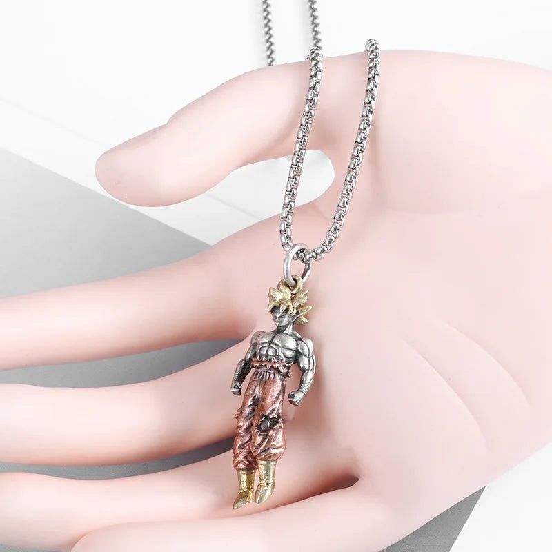 Son Goku Alloy Electroplate Necklace - Image 8