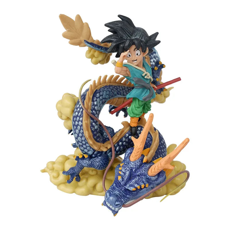 13CM Dragon Ball Goodbye Goku Shenron GT Son Goku Super Saiyan Figure - Image 6