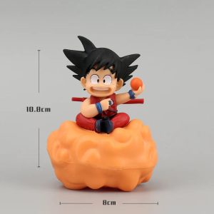 10cm Super Saiyan Goku Sitting on Cloud โ Dragon Ball Z PVC Mini Figure