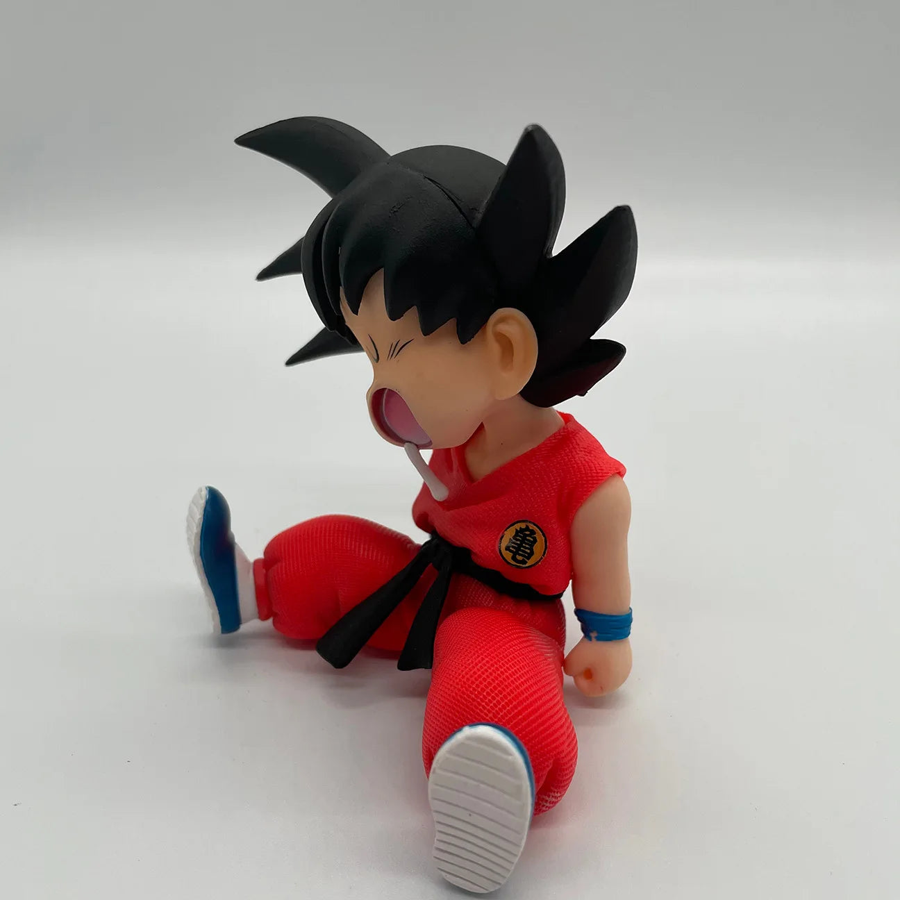 10cm Dragon Ball Z Kakarotto Sitting Goku Figure – Sleepy Pose - Image 9