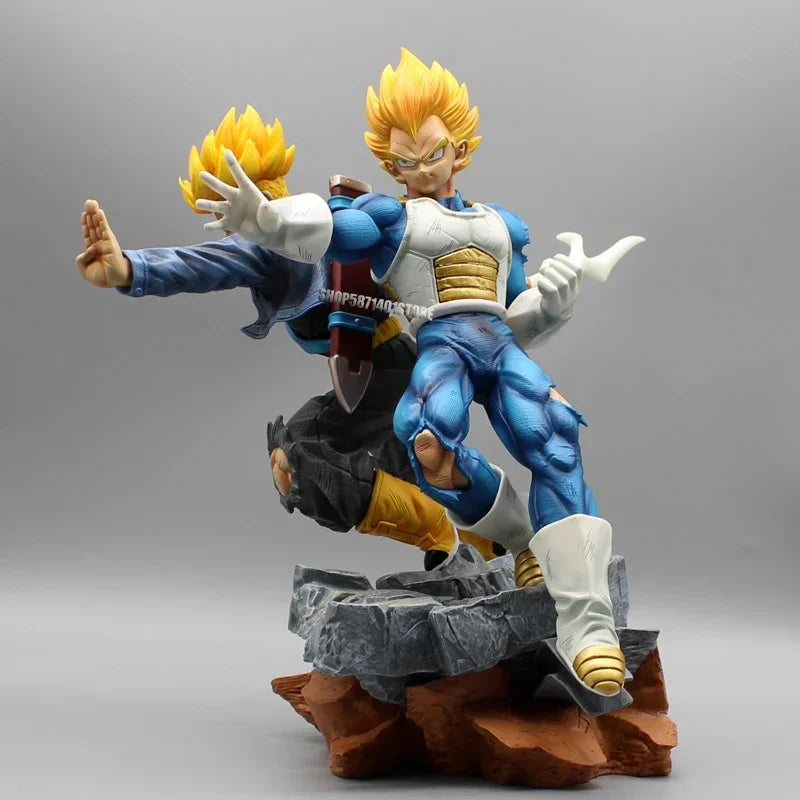 Dragon Ball Vegeta Trunks Father-Son Wave Action Figures – Collectible Model - Image 2