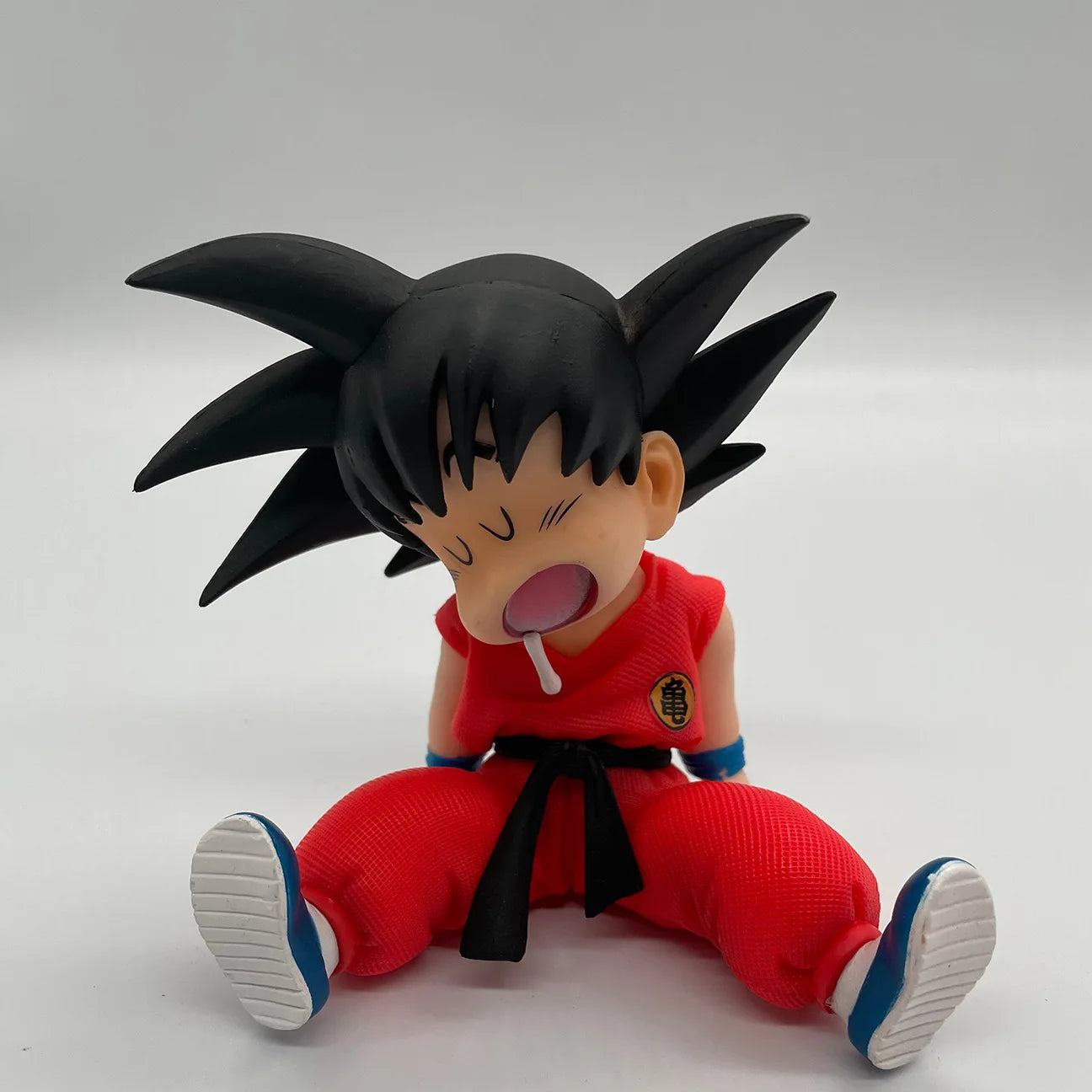 10cm Dragon Ball Z Kakarotto Sitting Goku Figure – Sleepy Pose - Image 6