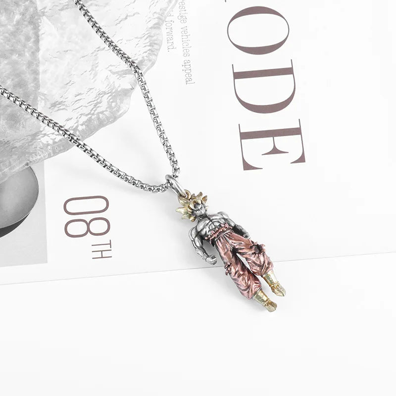 Son Goku Alloy Electroplate Necklace - Image 10
