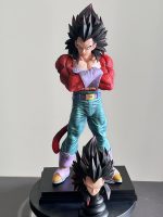 31CM Anime Dragon Ball Son Goku & Vegeta SSJ4 Statues