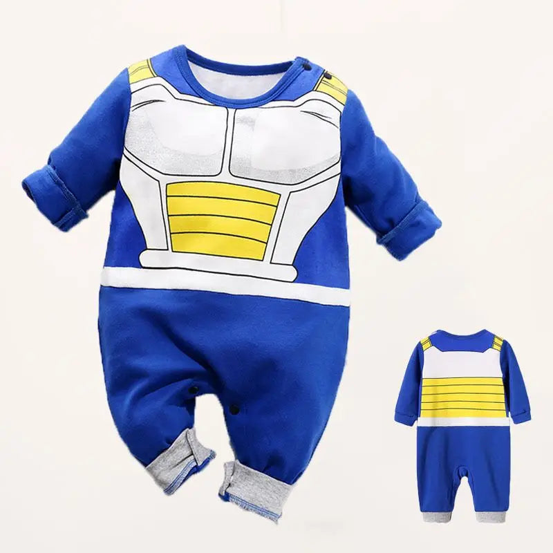 Newborn Anime Cosplay Romper – Baby Bodysuit Costume (Kakashi, Akatsuki, Chopper, Zoro, Vegeta) - Image 41