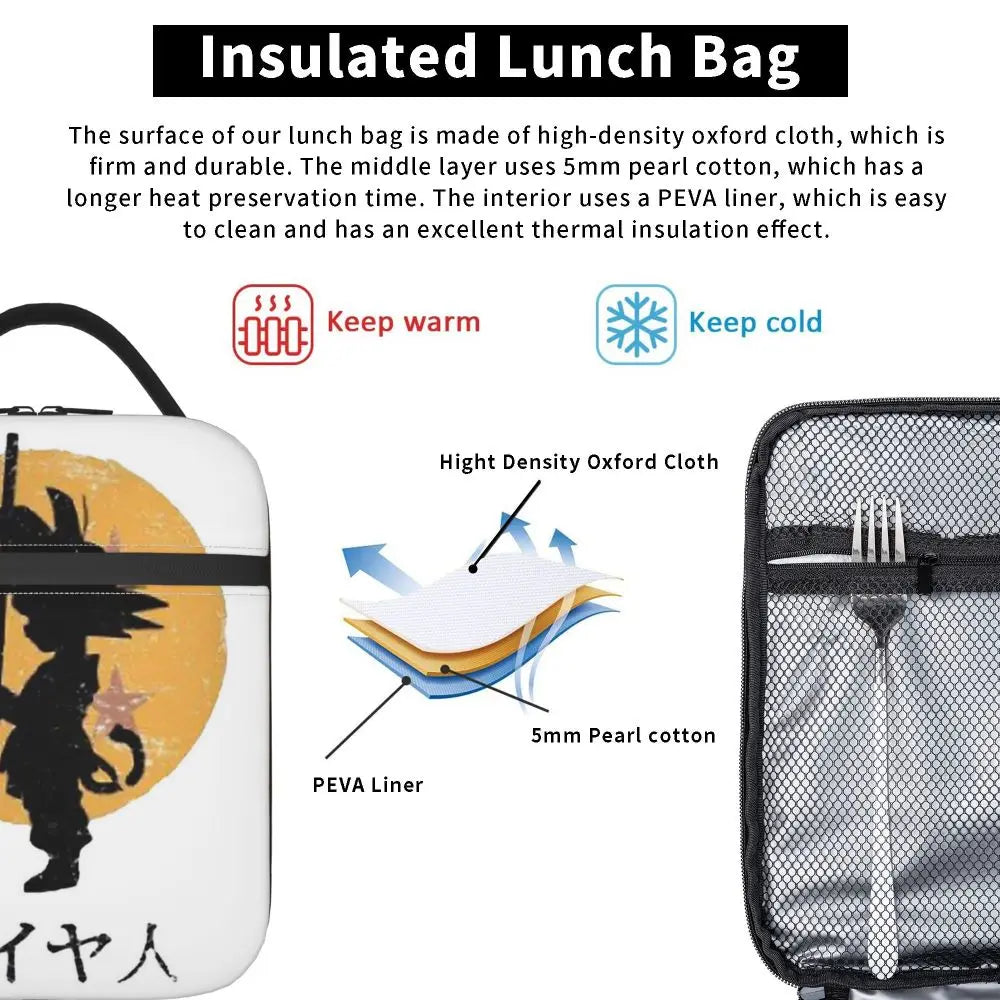 Vintage Dragon Ball Z Insulated Lunch Bags Thermal Bag - Image 142