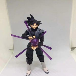 Bandai 16cm SHF Goku Black Super Saiyan Action Figure