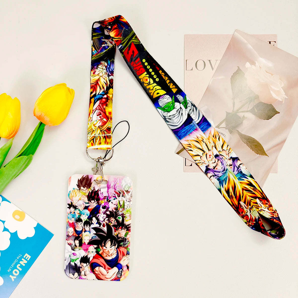 Wholesale Anime Movie Dragon Ball Lanyard – Keys, Neck Strap, Card Badge, Key Chain Holder - Image 24