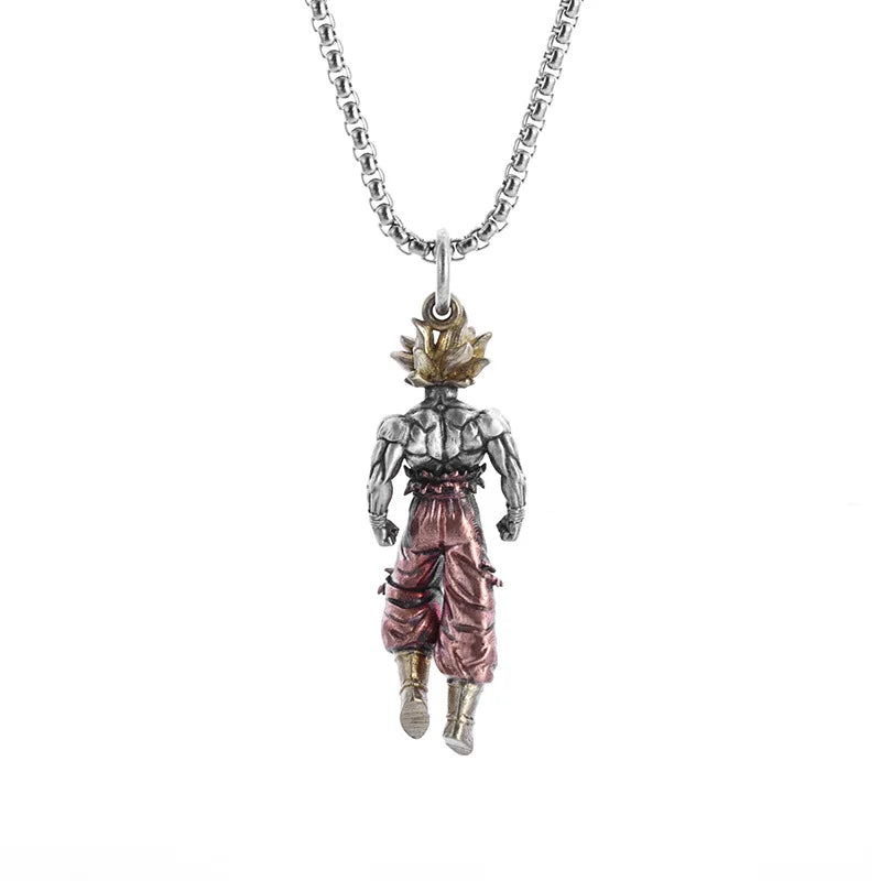 Son Goku Alloy Electroplate Necklace - Image 9