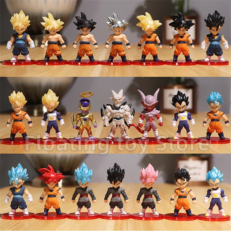 Dragon Ball Z Super Saiyan Action Figure Set - Image 5