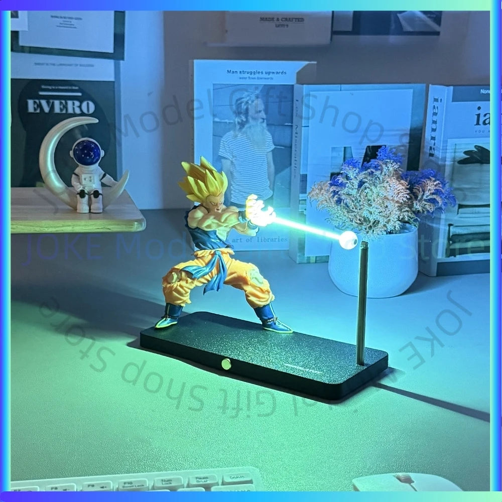 Dragon Ball Son Goku Kamehameha Night Light – Anime Touch Lamp - Image 3