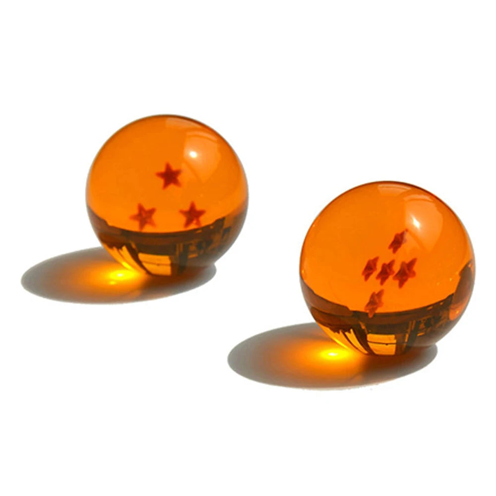 Large Dragon Ball Crystal Ball – Blue & Yellow - Image 5