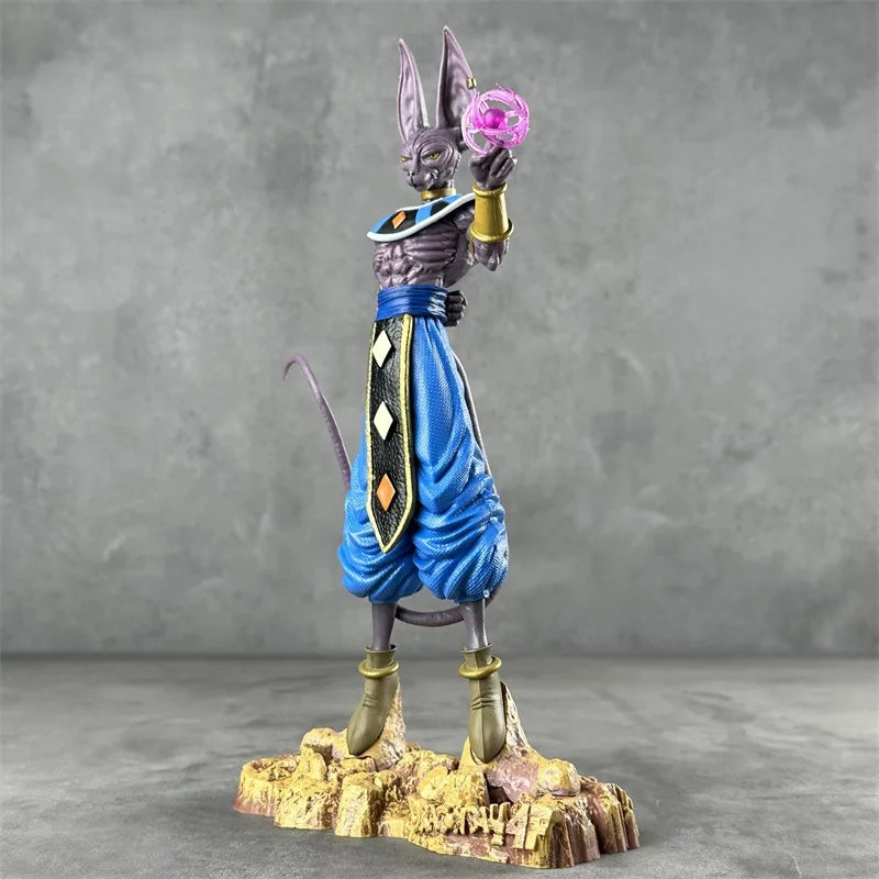 30cm Dragon Ball Z Super God of Destruction Beerus Figure - Image 11