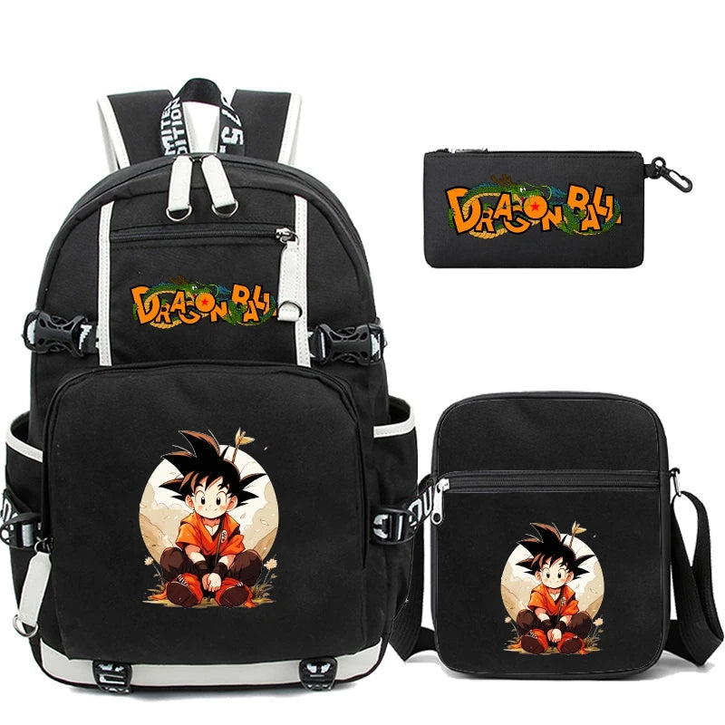 3Pcs/set Anime Dragon Ball Backpack - Image 31