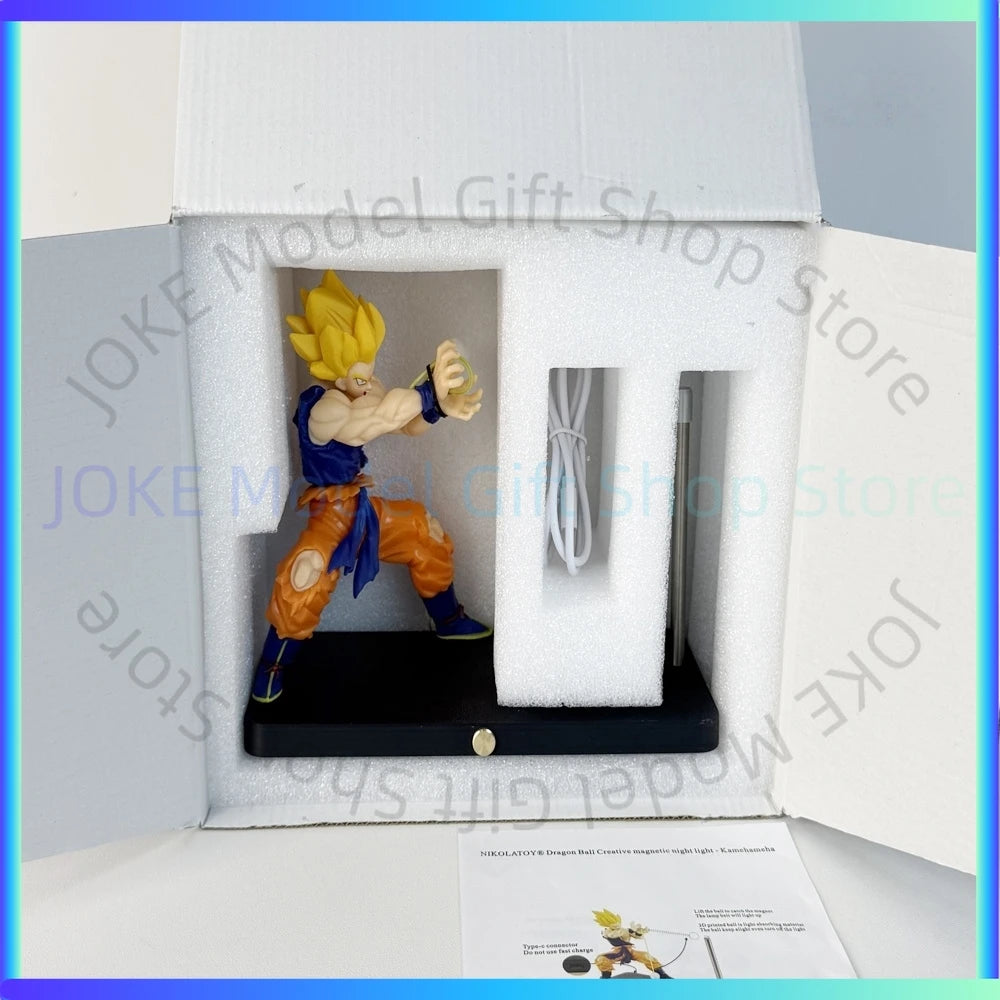 Dragon Ball Son Goku Kamehameha Night Light – Anime Touch Lamp - Image 5