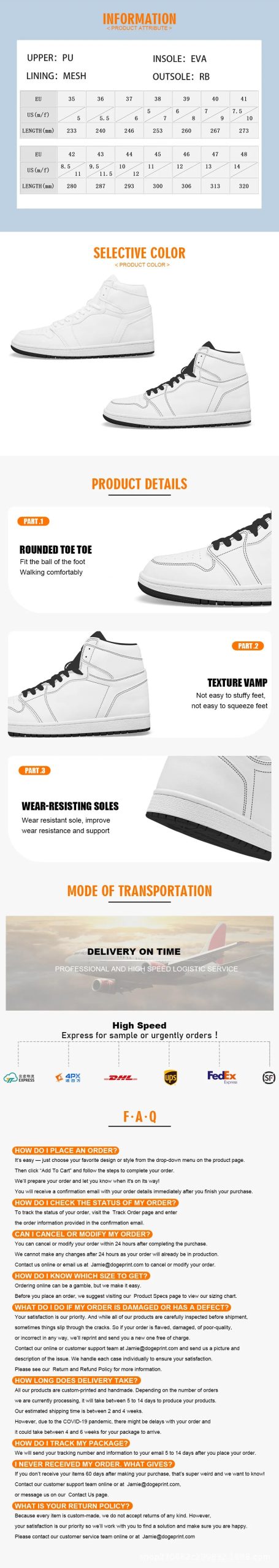 Dragon Ball Anime Son Goku New High-Tops Sneakers - Image 9