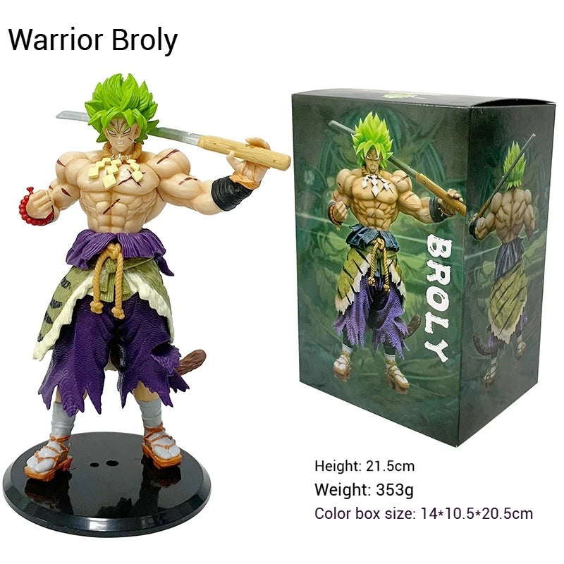 21cm Anime Z Figure – Samurai Son Goku & Broly - Image 10