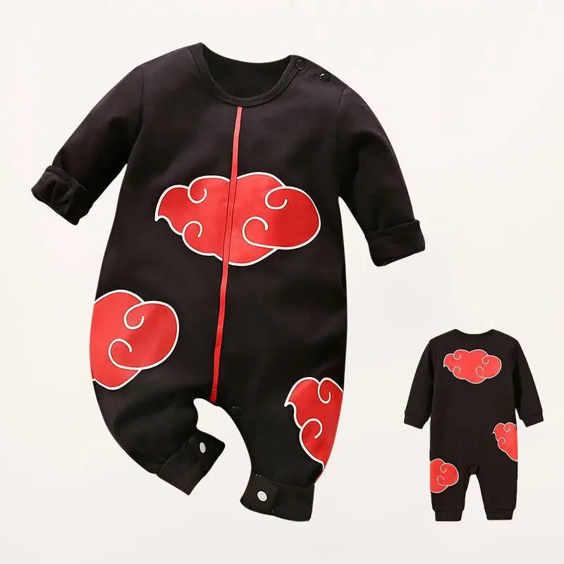 Newborn Anime Cosplay Romper – Baby Bodysuit Costume (Kakashi, Akatsuki, Chopper, Zoro, Vegeta) - Image 6