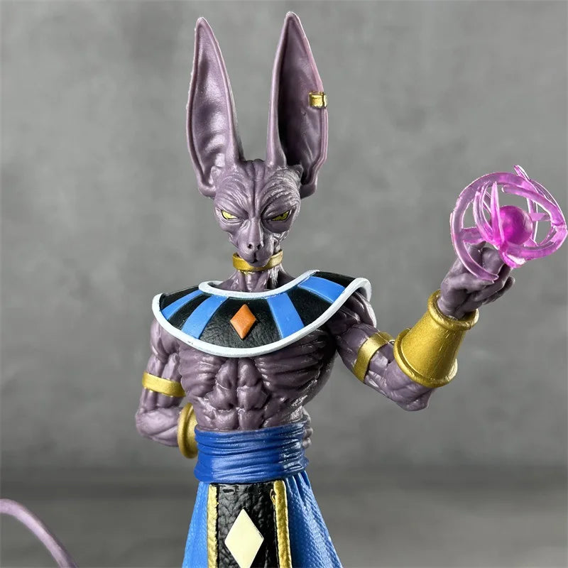 30cm Dragon Ball Z Super God of Destruction Beerus Figure - Image 2