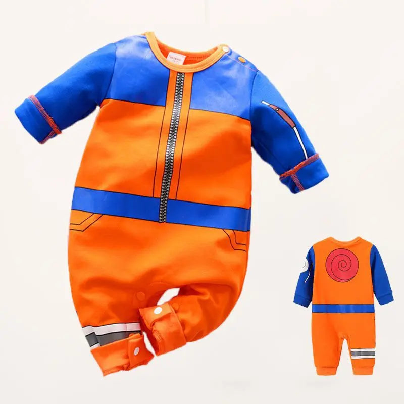 Newborn Anime Cosplay Romper – Baby Bodysuit Costume (Kakashi, Akatsuki, Chopper, Zoro, Vegeta) - Image 44