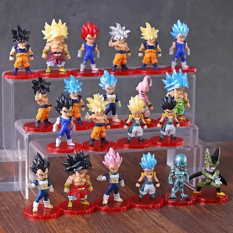 Dragon Ball Z Super Saiyan Action Figure Set - Image 11
