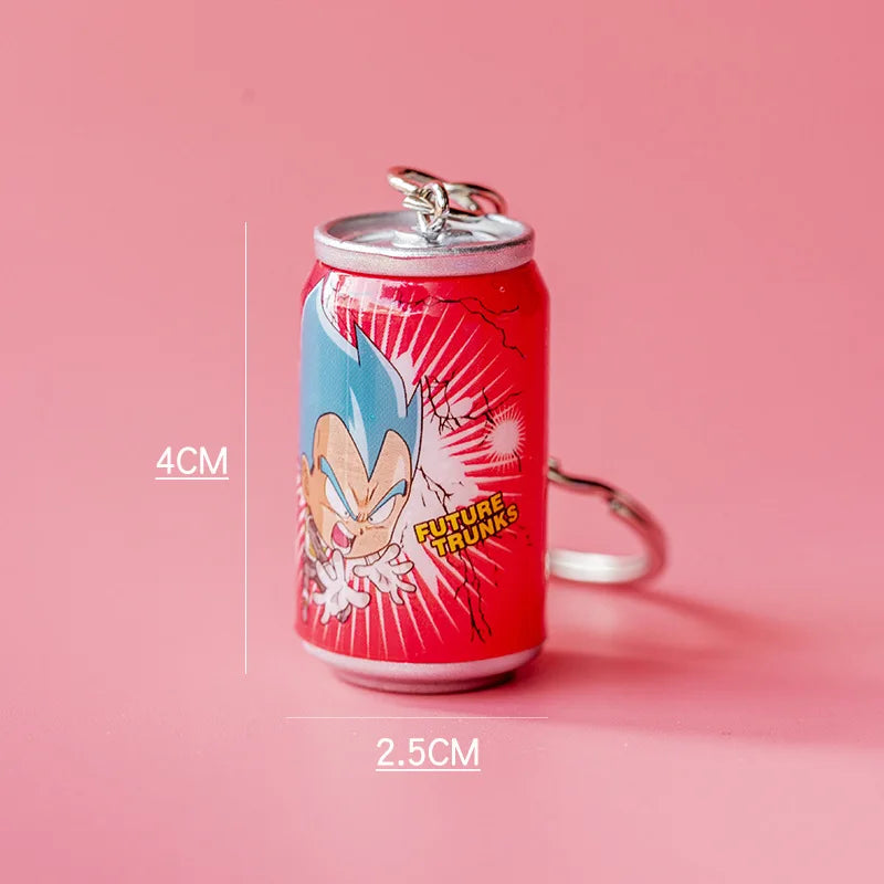 Son Goku Vegeta Miniature Can Keychain - Image 10
