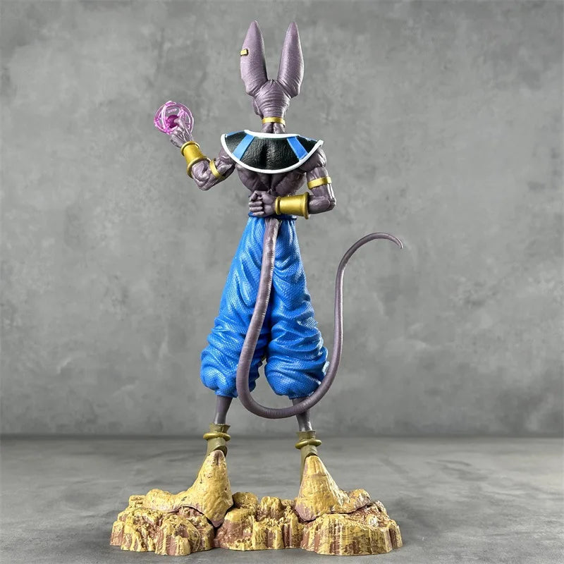 30cm Dragon Ball Z Super God of Destruction Beerus Figure - Image 4