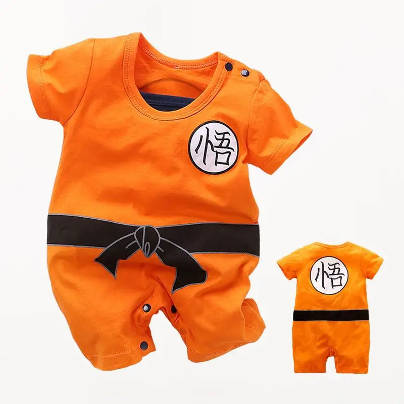 Newborn Anime Cosplay Romper – Baby Bodysuit Costume (Kakashi, Akatsuki, Chopper, Zoro, Vegeta) - Image 17